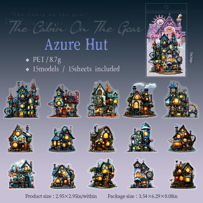 Cottage on the Gears Stickers