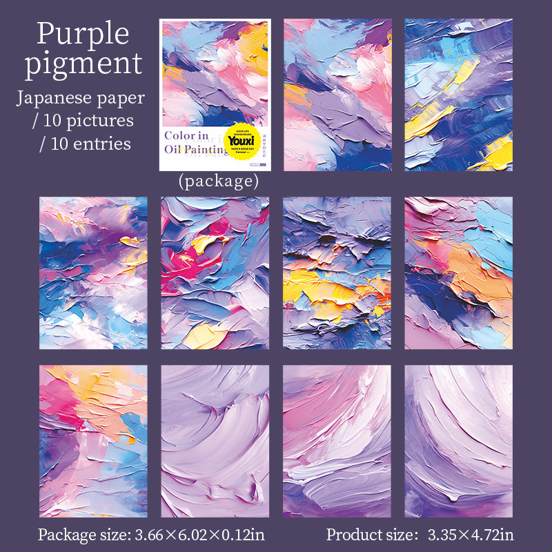 Colors in Oil Paintings Papers