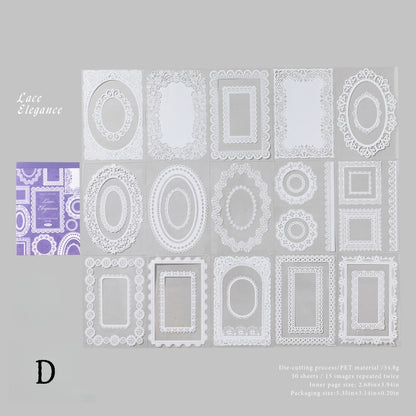 Lace Museum Sticker Book