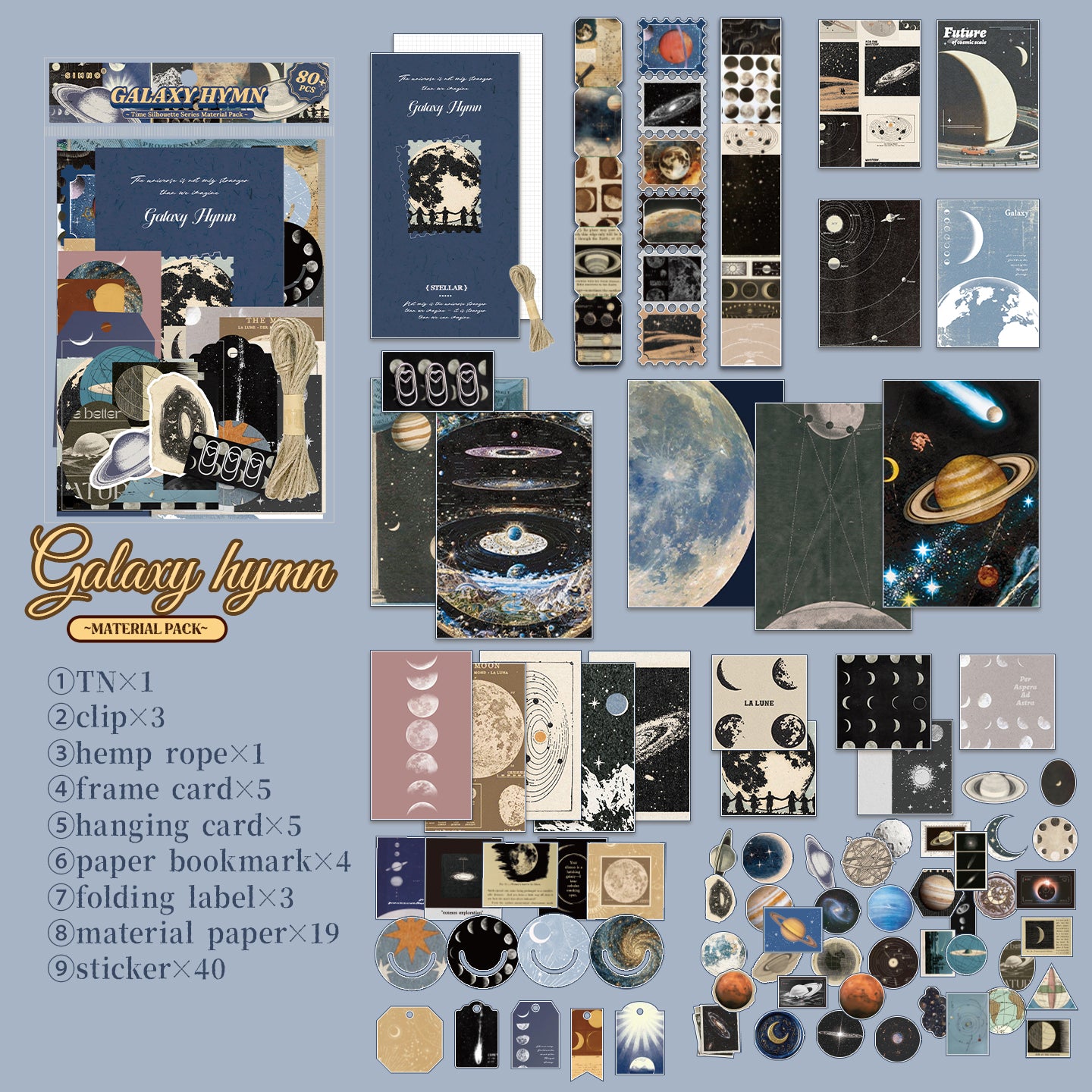 Time Silhouettes Ephemera Pack