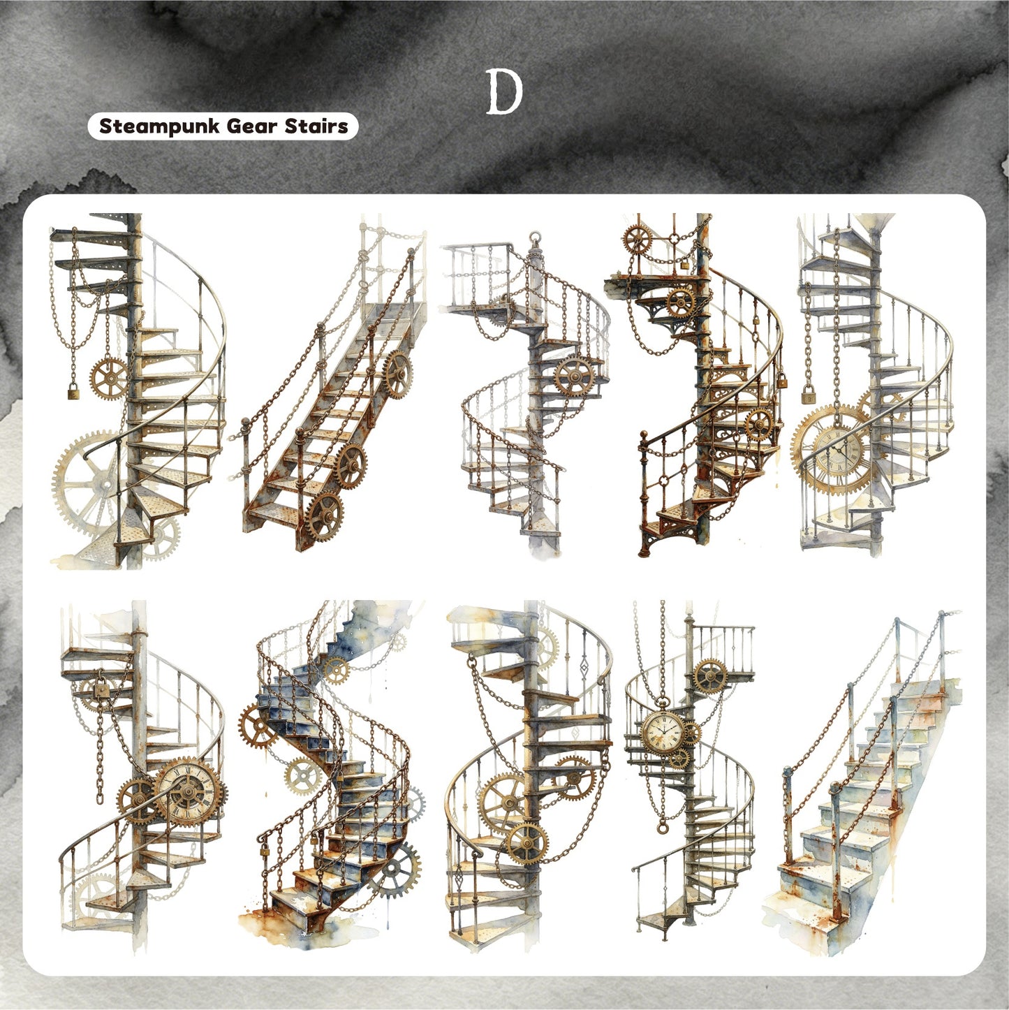 Stairway Chronicles Stickers