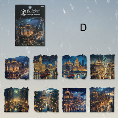 Misty Rainy Season Stickers