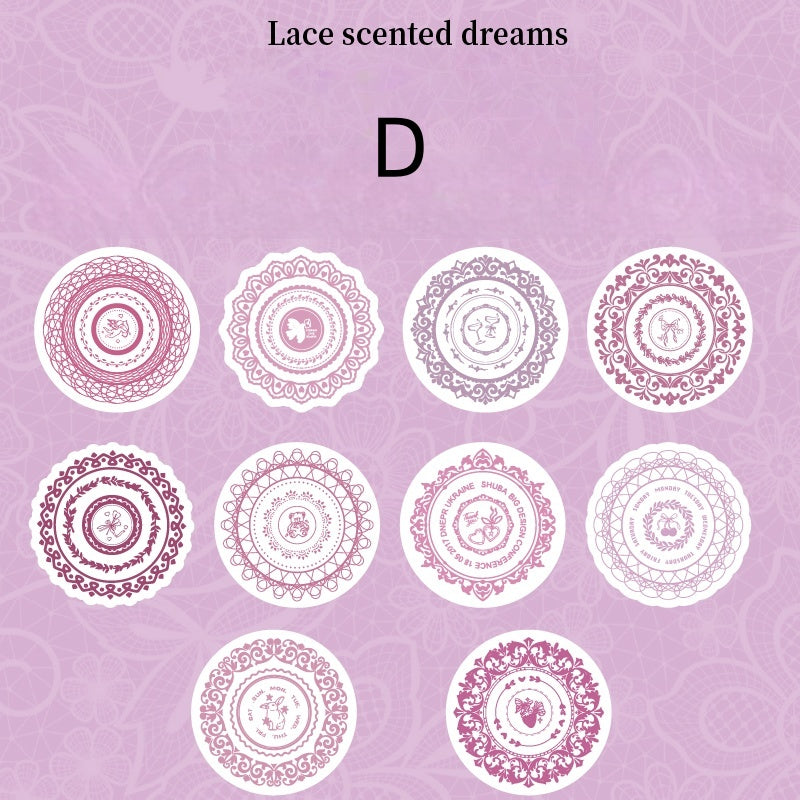 Floral Lace Stickers