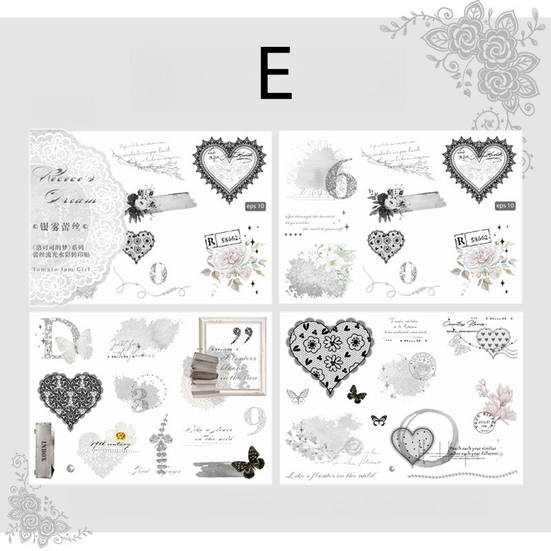 Rococo Dream Transfer Stickers