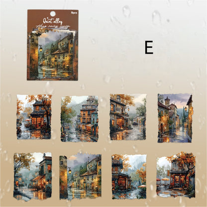 Misty Rainy Season Stickers