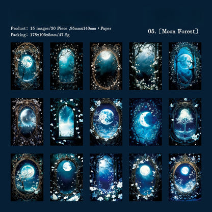 Let the Moon Fall Paper Set