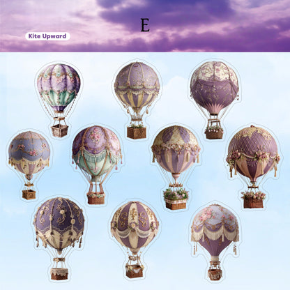 Hot Air Balloon Stickers