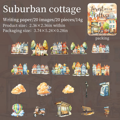 Time Cottage Stickers