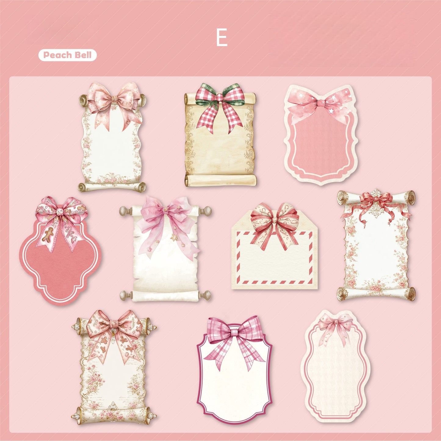 Holiday Handwritten Note Stickers