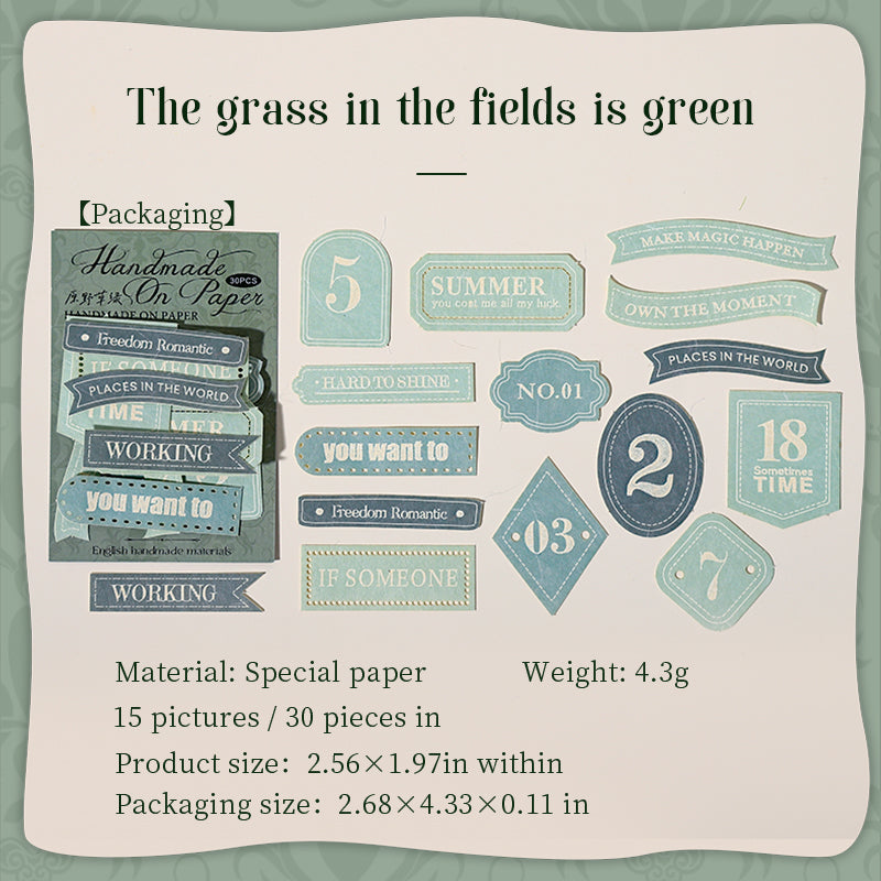 Paper Craft Stickers