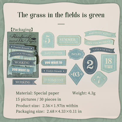 Paper Craft Stickers