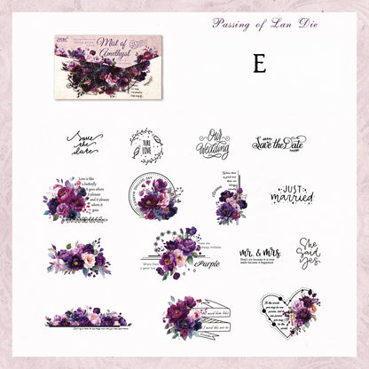 Tinted Silk Melody Stickers