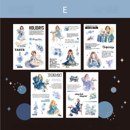 Berlin Girl Sticker Book