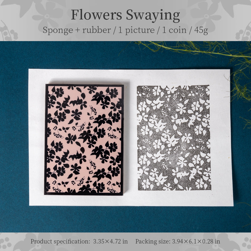 Flowers for You Sponge Stamp