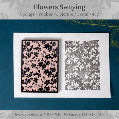 Flowers for You Sponge Stamp