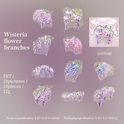 Wisteria Dreams Stickers