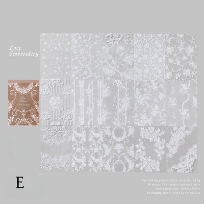 Lace Museum Sticker Book