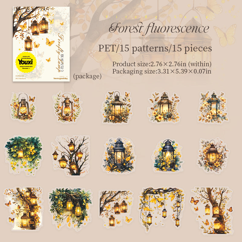 Firefly Lamp Stickers