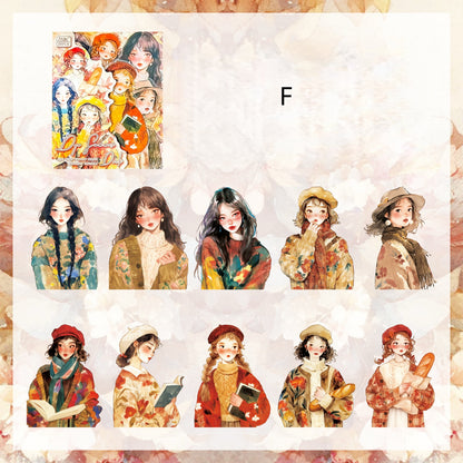 Gentle Breeze and Shadows Stickers