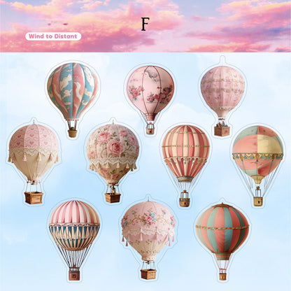 Hot Air Balloon Stickers