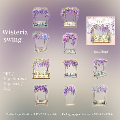Wisteria Dreams Stickers