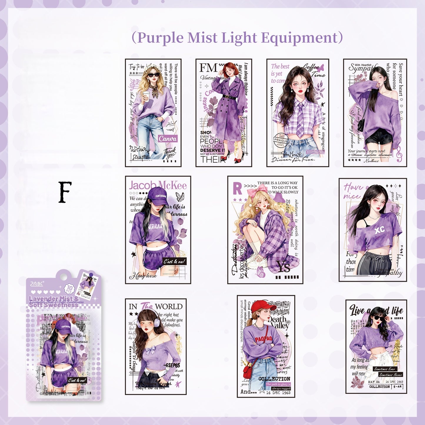 Pastel Moments Stickers