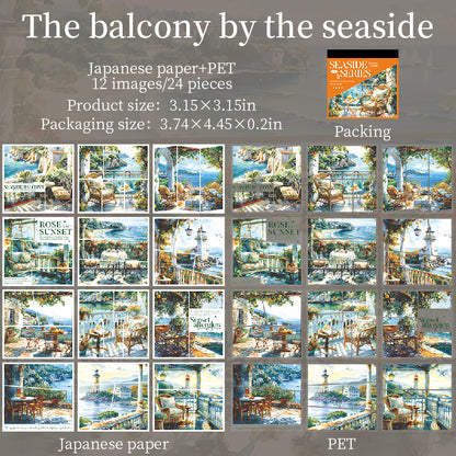 Seaside Series Sticker Book
