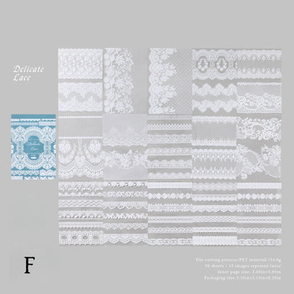 Lace Museum Sticker Book