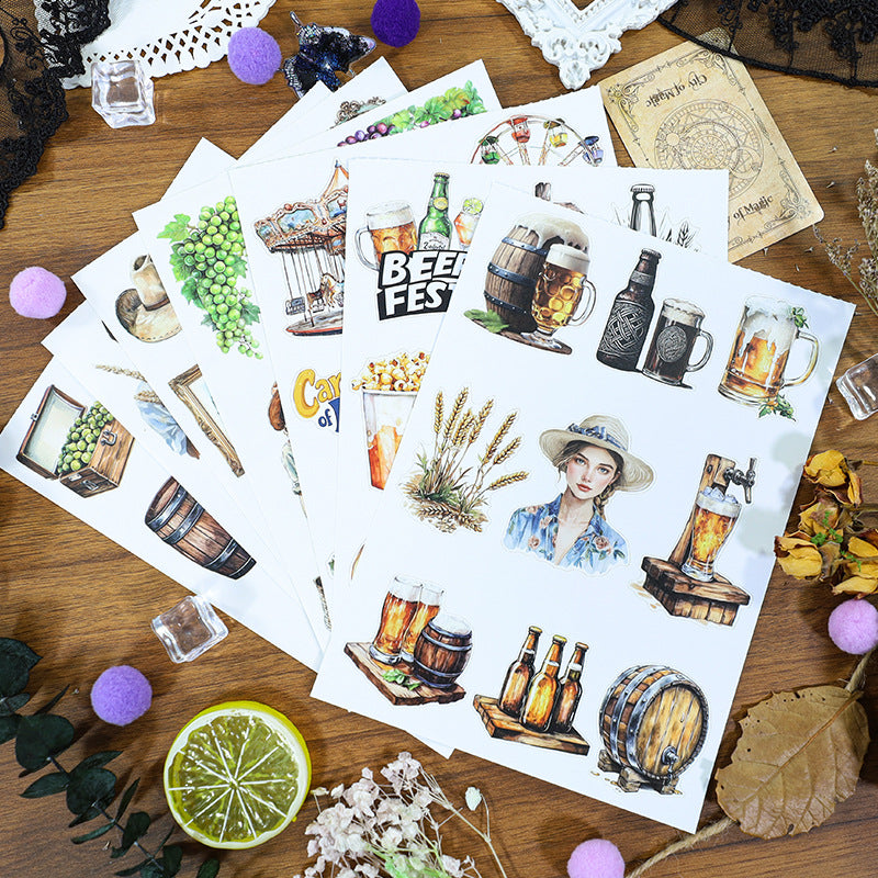 Bubble Feast Sticker Book