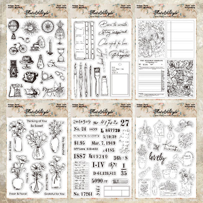 Clear Silicone Stamps 14