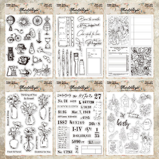 Clear Silicone Stamps 14