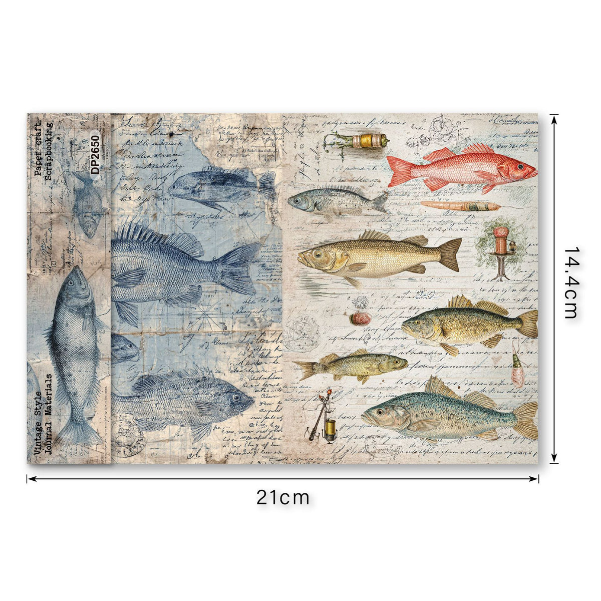 Vintage fisherman’s Journal Papers 8pcs