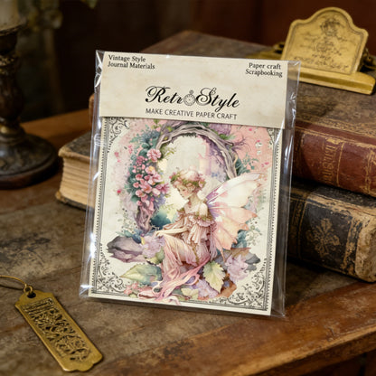 Enchanted Vintage Butterfly Paper 16pcs