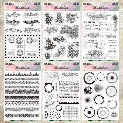 Clear Silicone Stamps 03
