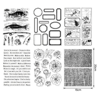 Clear Silicone Stamps 11