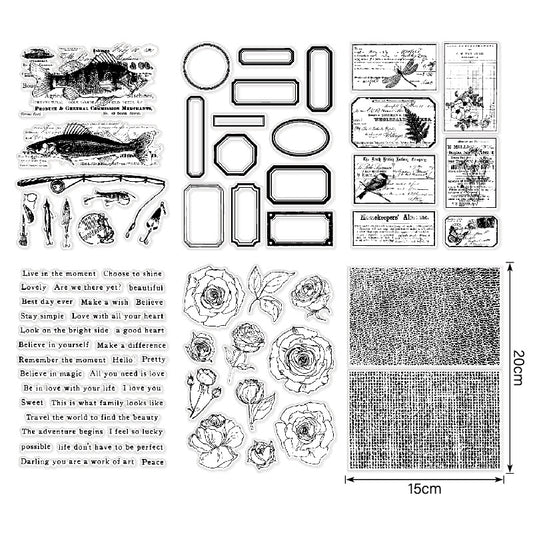 Clear Silicone Stamps 11