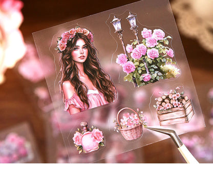 Spring Meadow Garden Sticker 100pcs
