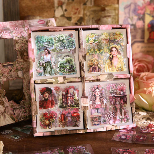 Spring Meadow Garden Sticker 100pcs