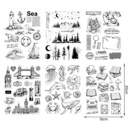 Clear Silicone Stamps 16