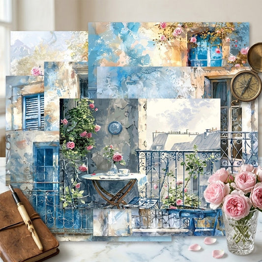French Balcony Papers 8pcs
