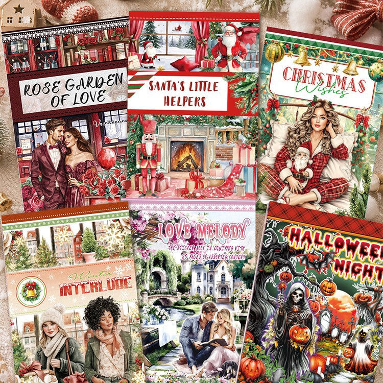 Festive Creative Sticker Book