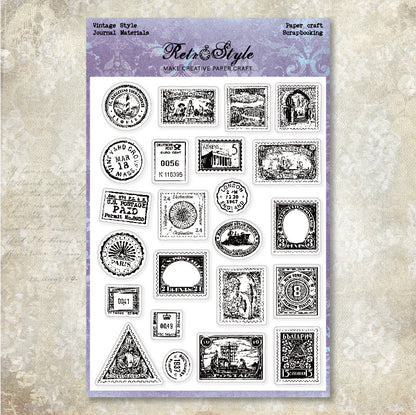 Clear Silicone Stamps 13