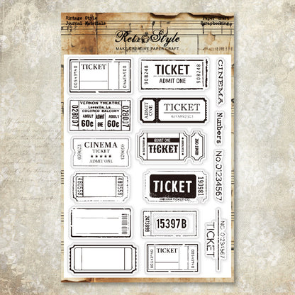 Clear Silicone Stamps 04