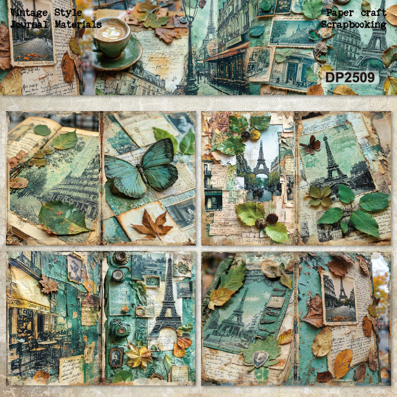 Eiffel Tower Papers 8pcs