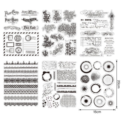Clear Silicone Stamps 03