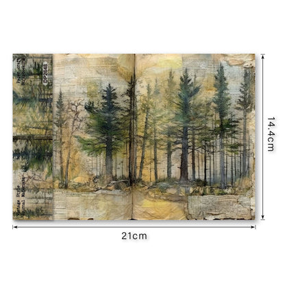 Woodland Whisper Journal Papers 8pcs