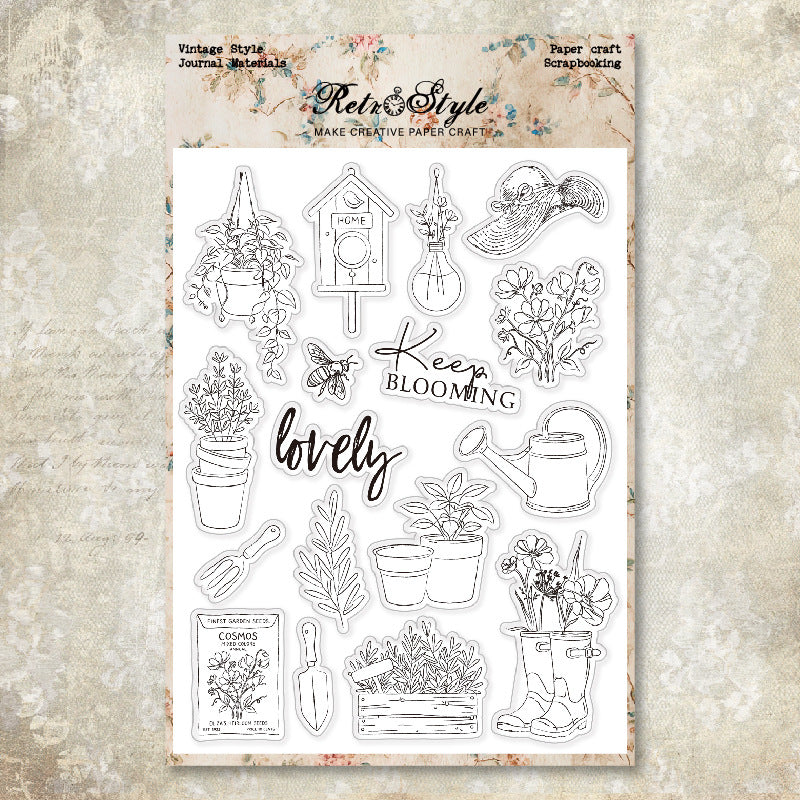 Clear Silicone Stamps 14