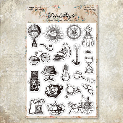 Clear Silicone Stamps 14