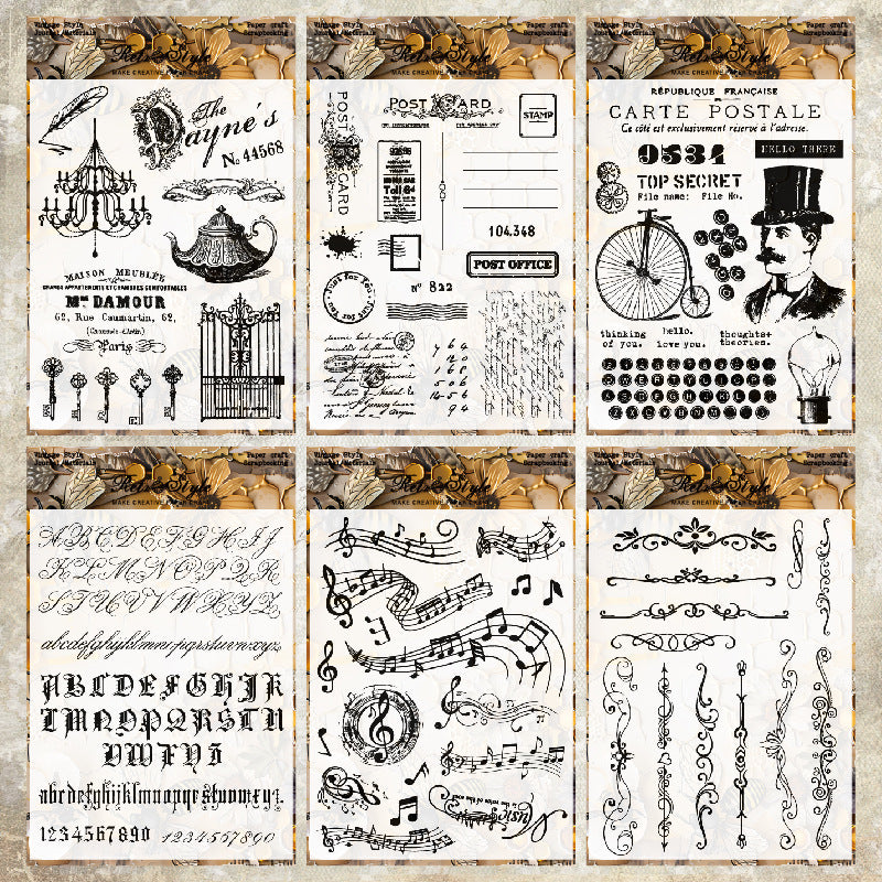 Transparent Silicone Stamps