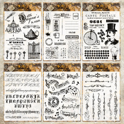 Transparent Silicone Stamps